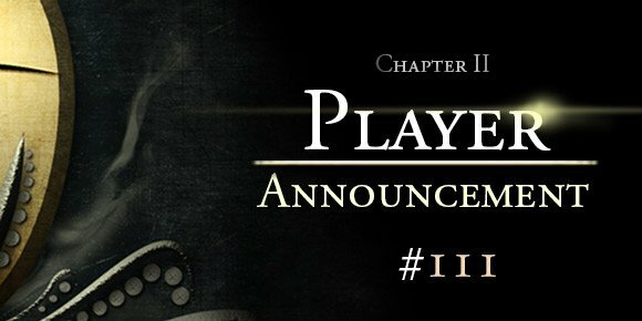 <b>Player announcement III</b><br/>