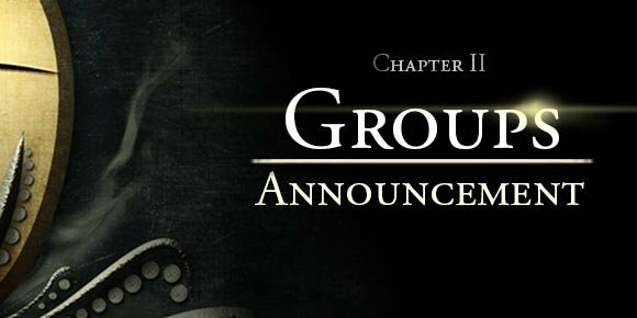 <b>Les groupes pour Iron Squid II</b><br/>Les groupes pour Iron Squid II