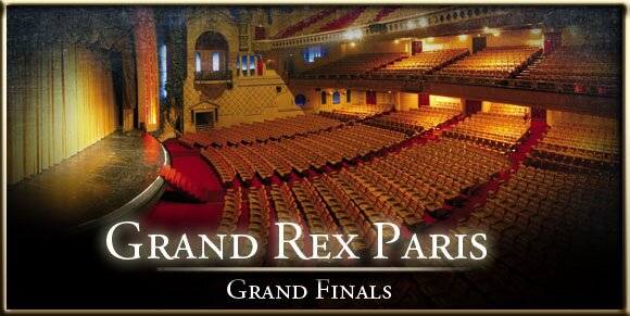 <b>Announcement of the Grand Final place</b><br/>Grand Rex Here we go !